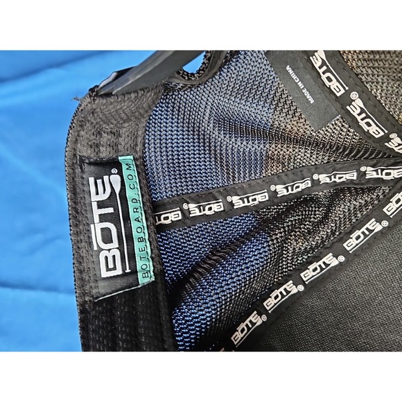 BOTE Stand Up Paddle Board Hat BLACK ON BLACK Adjustable Snapback Baseball Cap - Picture 4 of 5